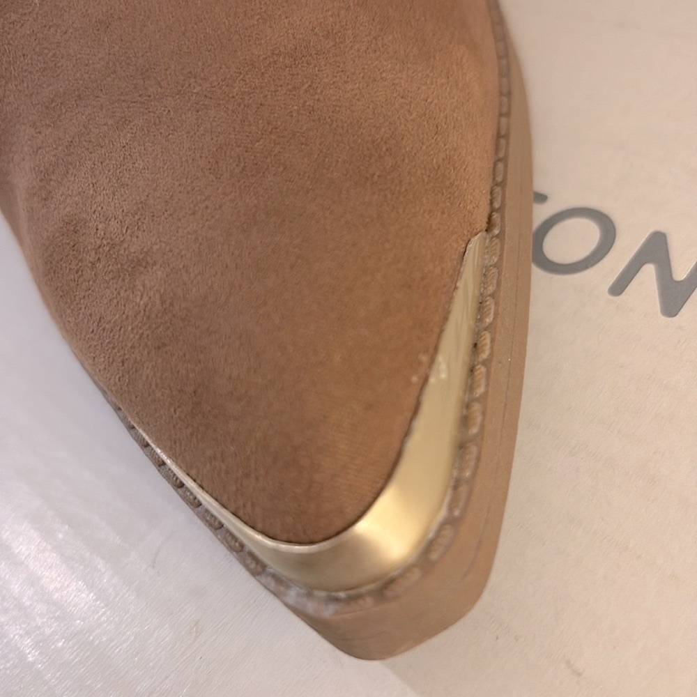 NIB [Sun + Stone] Deyzaa Faux Suede Pointed Toe Mules Women’s Sz 5.5 or 11 - Picture 16 of 16